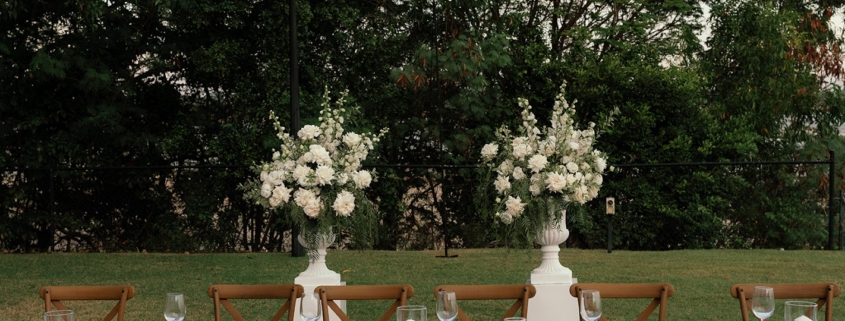 Wedding Flowers for an Intimate Celebration at Golden Sands Retreat